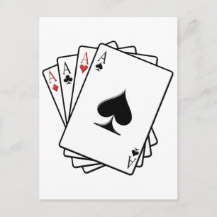 Four Aces Playing Cards Design