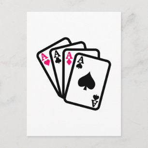 Four Aces Postcard