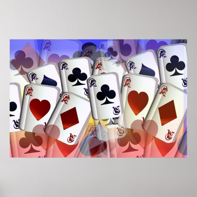 Four Aces (rain bow) BG Poster (Front)