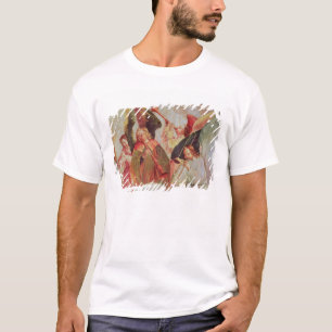 Four angels playing instruments T-Shirt