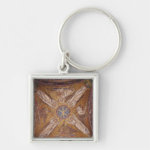 Four angels with the symbols of the key ring