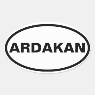 FOUR Ardakan Oval Sticker