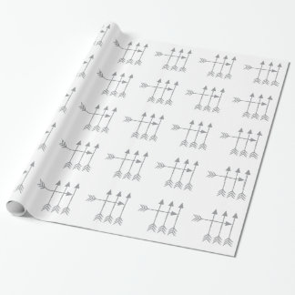 Four arrows wrapping paper