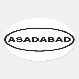 FOUR Asadabad Oval Sticker