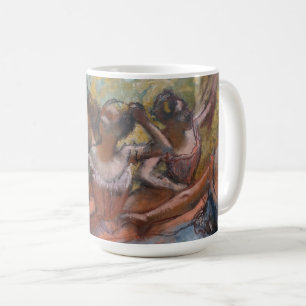 Four Ballet Dancers on Stage by Degas Coffee Mug