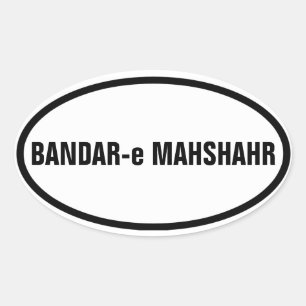 FOUR Bandar-e Mahshahr Oval Sticker