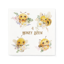 Four Bees Napkins