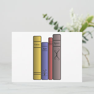 Four Books Invitations