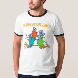 Four Calling Birds T-Shirt