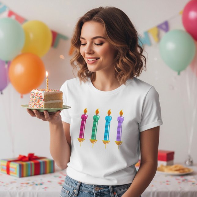 Four Candles Light Flame T-Shirt (Creator Uploaded)