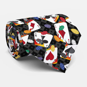 Four Card Aces Poker Tie