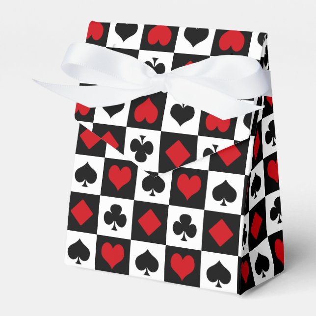 Four card suits favour box (Front Side)