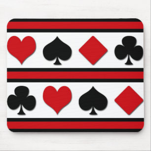 Four card suits mouse mat