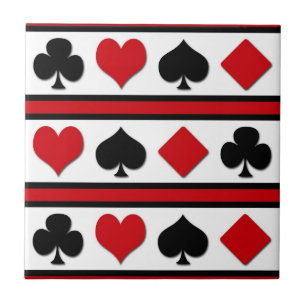 Four card suits tile