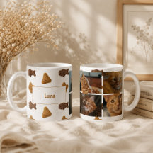 Four cat photos with name style