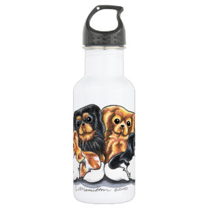 Four Cavalier King Charles Spaniels 532 Ml Water Bottle