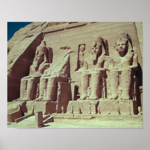 Four colossal figures of the king poster