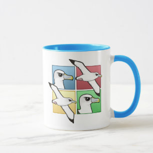 Four Colour Albatross Mug