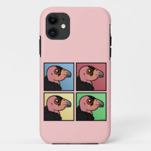 Four Colour California Condor iPhone 11 Case