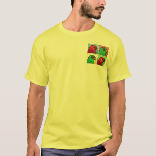 Four Colour Eclectus T-Shirt