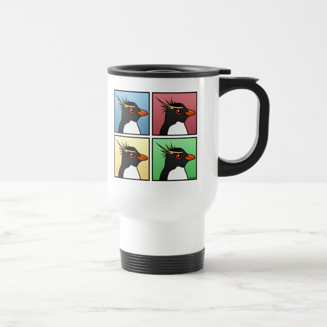 Four Colour Rockhopper Travel Mug (Right)