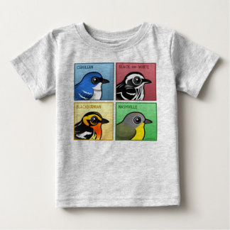 Four Colour Warblers Baby T-Shirt