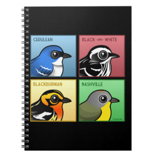 Four Colour Warblers Notebook