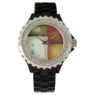 Four Colourful Rectangles by Chariklia Zarris Watch