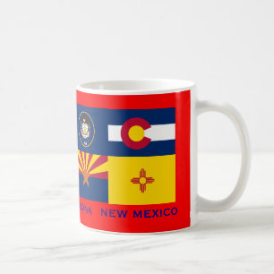 Four Corners* Flags Mug