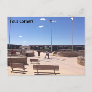 Four Corners Postcard
