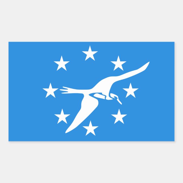 FOUR Corpus Christi Flag Rectangular Sticker (Front)