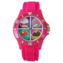 Four Cupcakes Watch