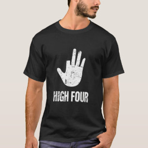 Four Cut Off Finger Amputated Missing Fing T-Shirt