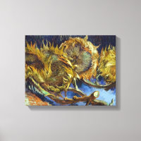 Four Cut Sunflowers Painting Vincent van Gogh