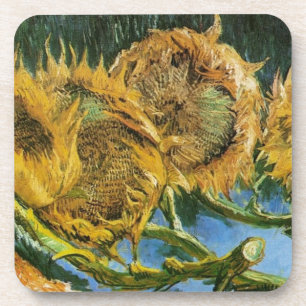 Four Cut Sunflowers, Vincent van Gogh Coaster