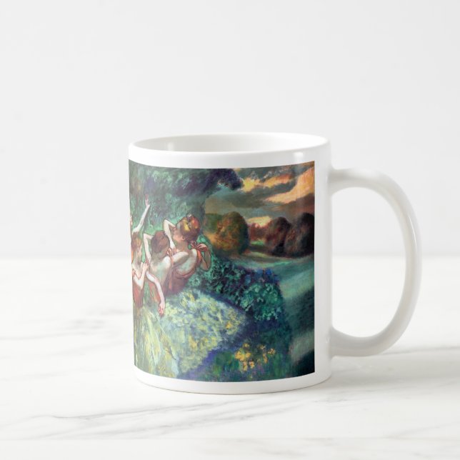 Four Dancers by Degas Coffee Mug (Right)