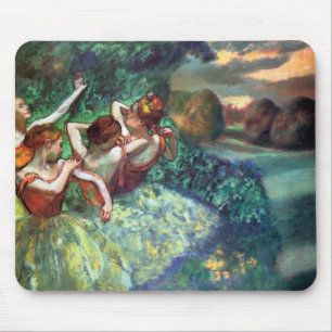 Four Dancers by Degas Mouse Mat