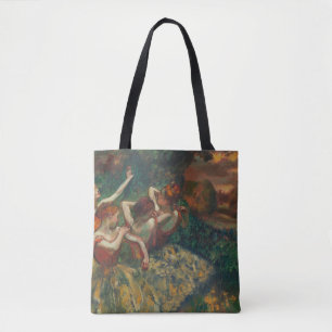 Four Dancers, Degas Art Tote Bag