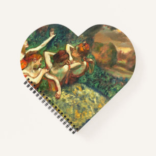 Four Dancers  Edgar Degas    Notebook