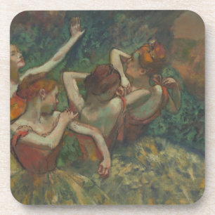Four Dancers, Impressionist Painting, Edgar Degas Coaster