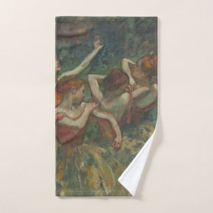 Four Dancers, Impressionist Painting, Edgar Degas Hand Towel