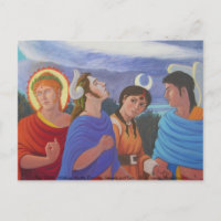 Four Deities Walking