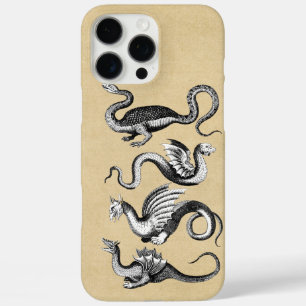 Four Dragons Sepia iPhone 16 Pro Max Case