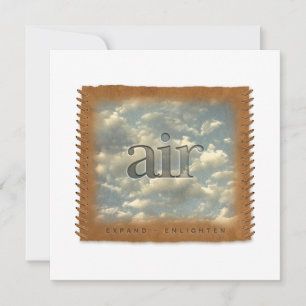 Four Elements - AIR - Personalized Notecard