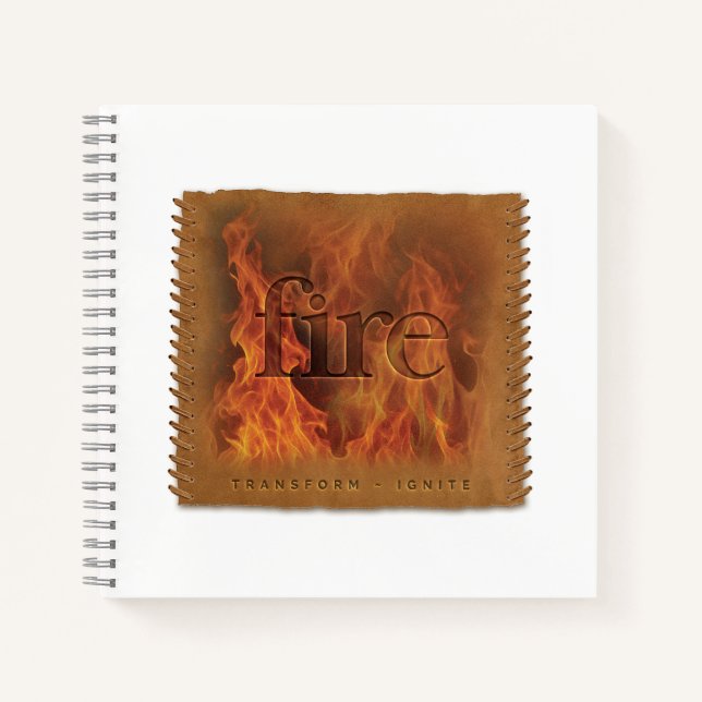 Four Elements - Fire - Journal (Front)