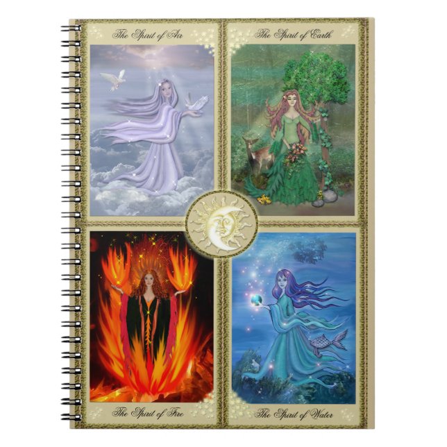 Four Elements Notebook (Front)