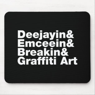 Four Elements of Hip Hop Mouse Mat