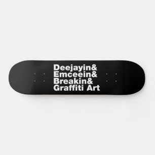 Four Elements of Hip Hop Skateboard