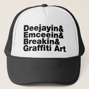 Four Elements of Hip Hop Trucker Hat