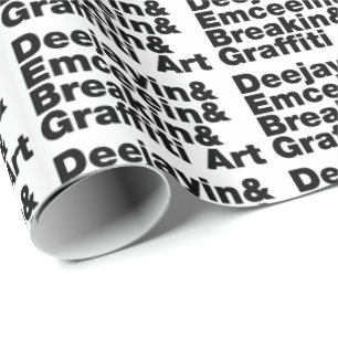 Four Elements of Hip Hop Wrapping Paper